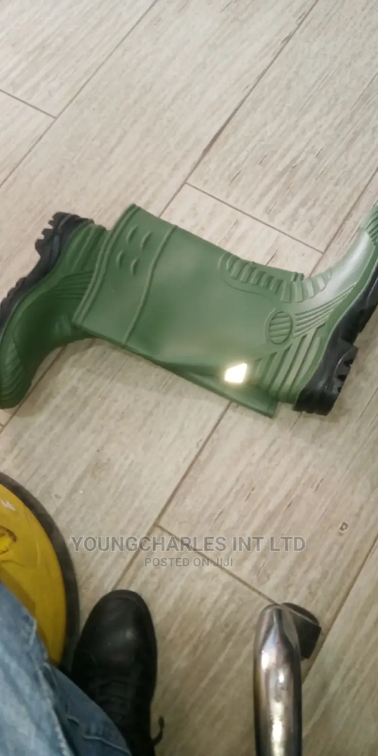 Trucker Safety Rain Boots