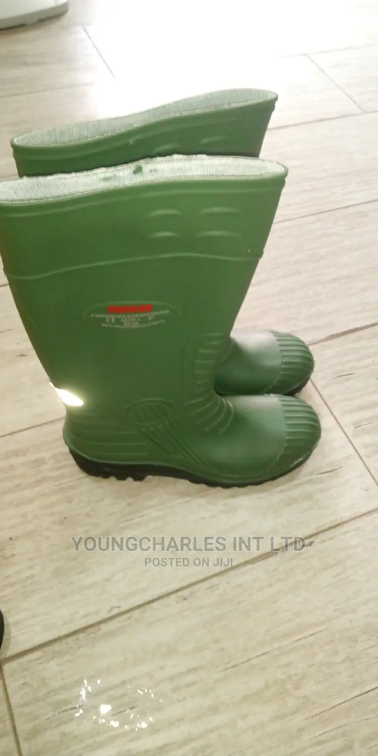 Trucker Safety Rain Boots