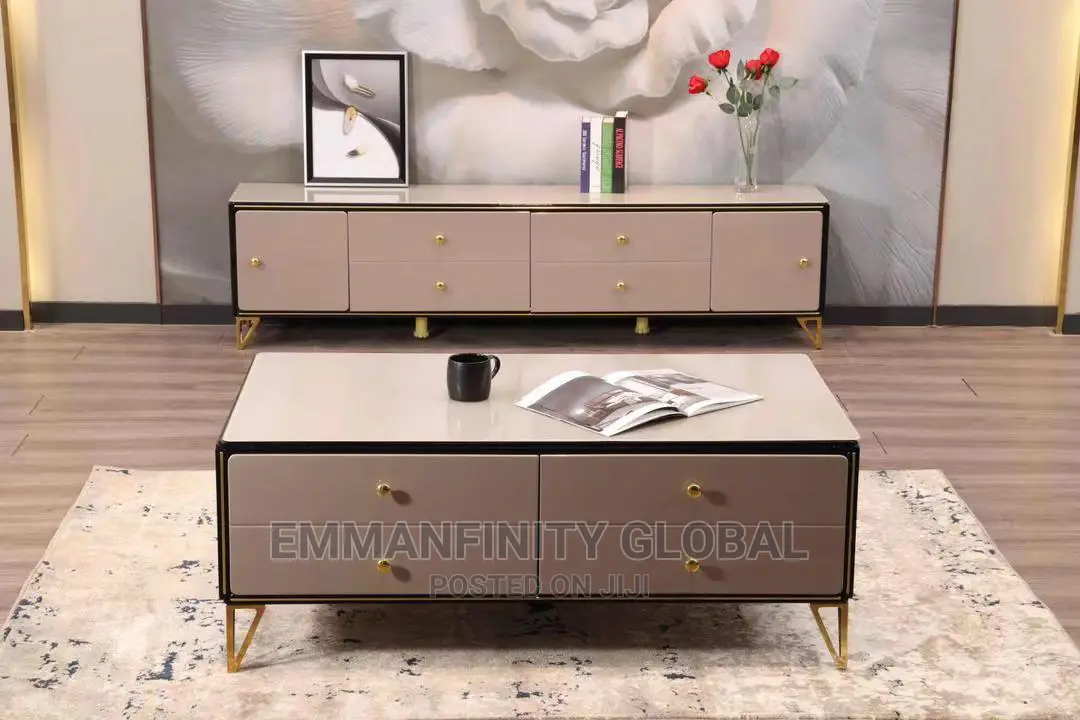 TV Stand and Center Table Set