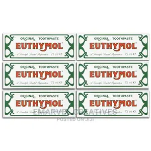 Euthymol Original Toothpaste - 75ml - 6pieces