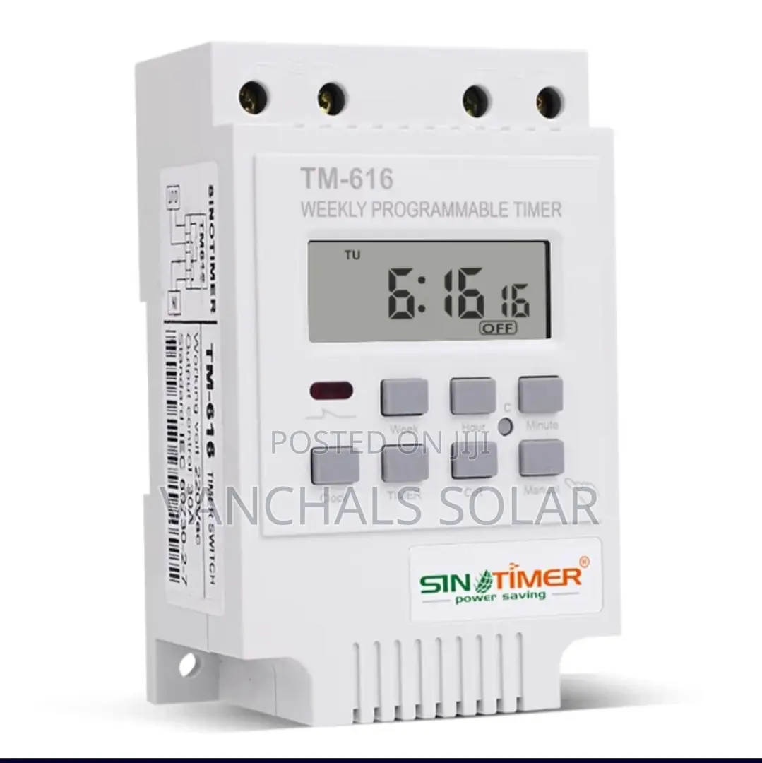 Automatic Digital Programmable Timer Switch 30a 6.5kw