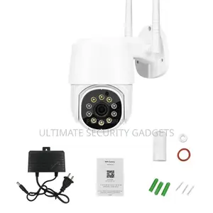 Wi-Fi Tuya Smart Mini Bullet Waterproof Hd Camera. 4mp