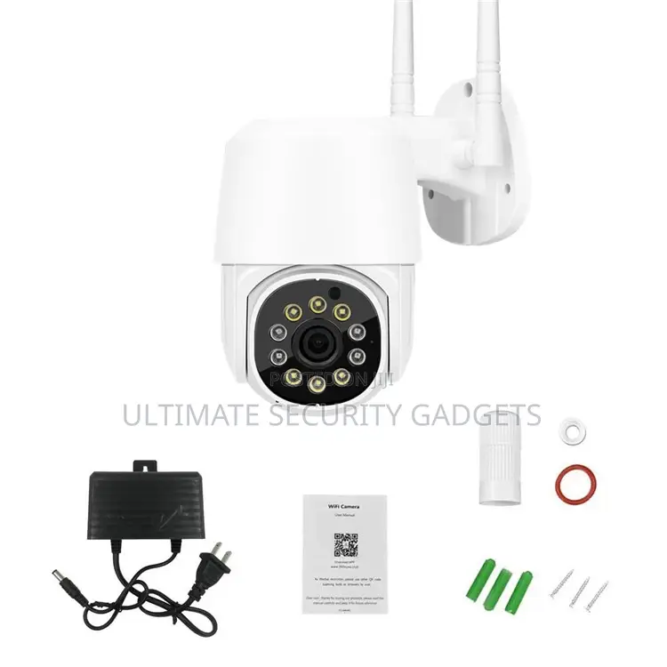 Wi-Fi Tuya Smart Mini Bullet Waterproof Hd Camera. 4mp