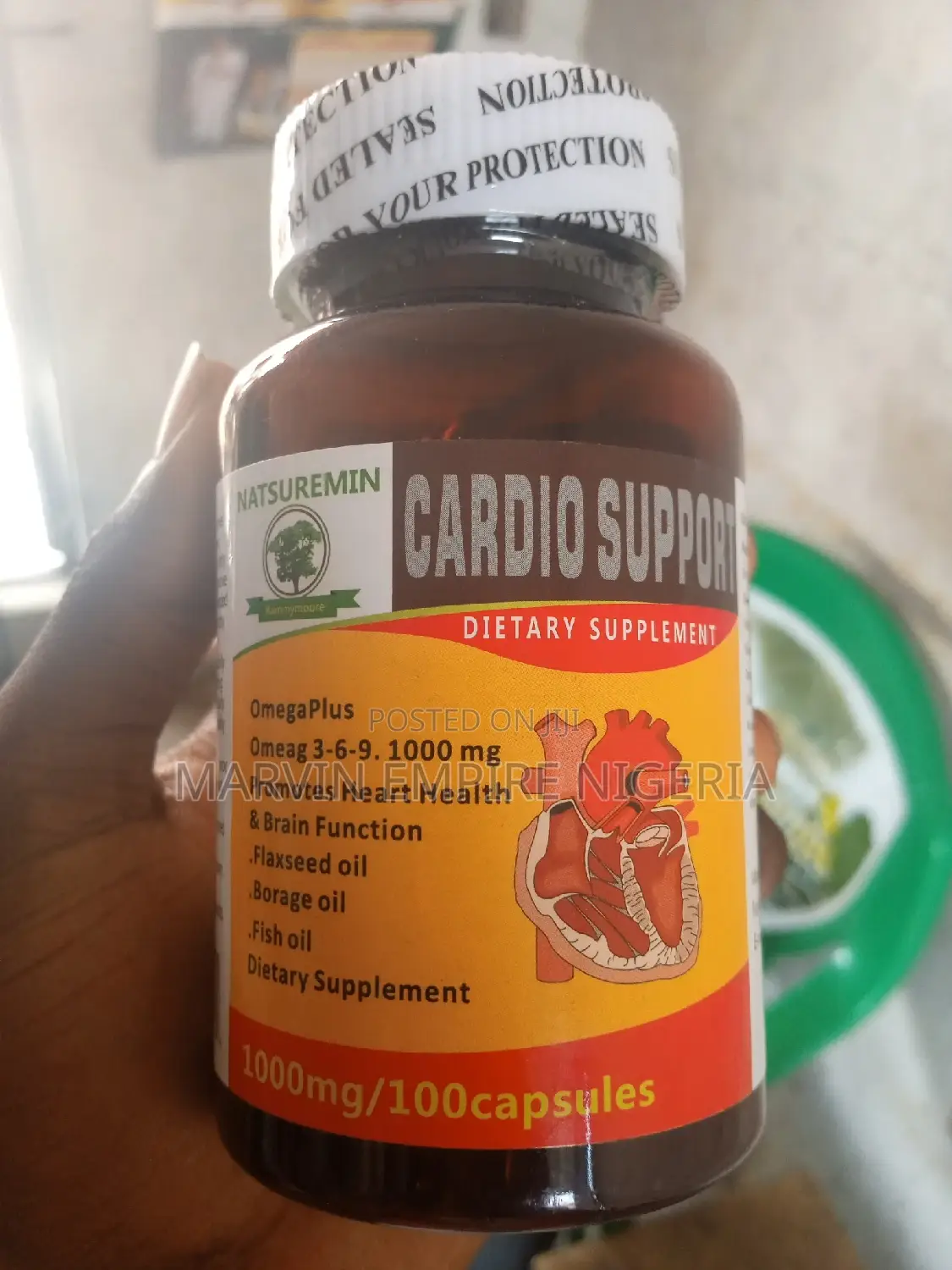 Cardio Support for Heart Health Brain Function