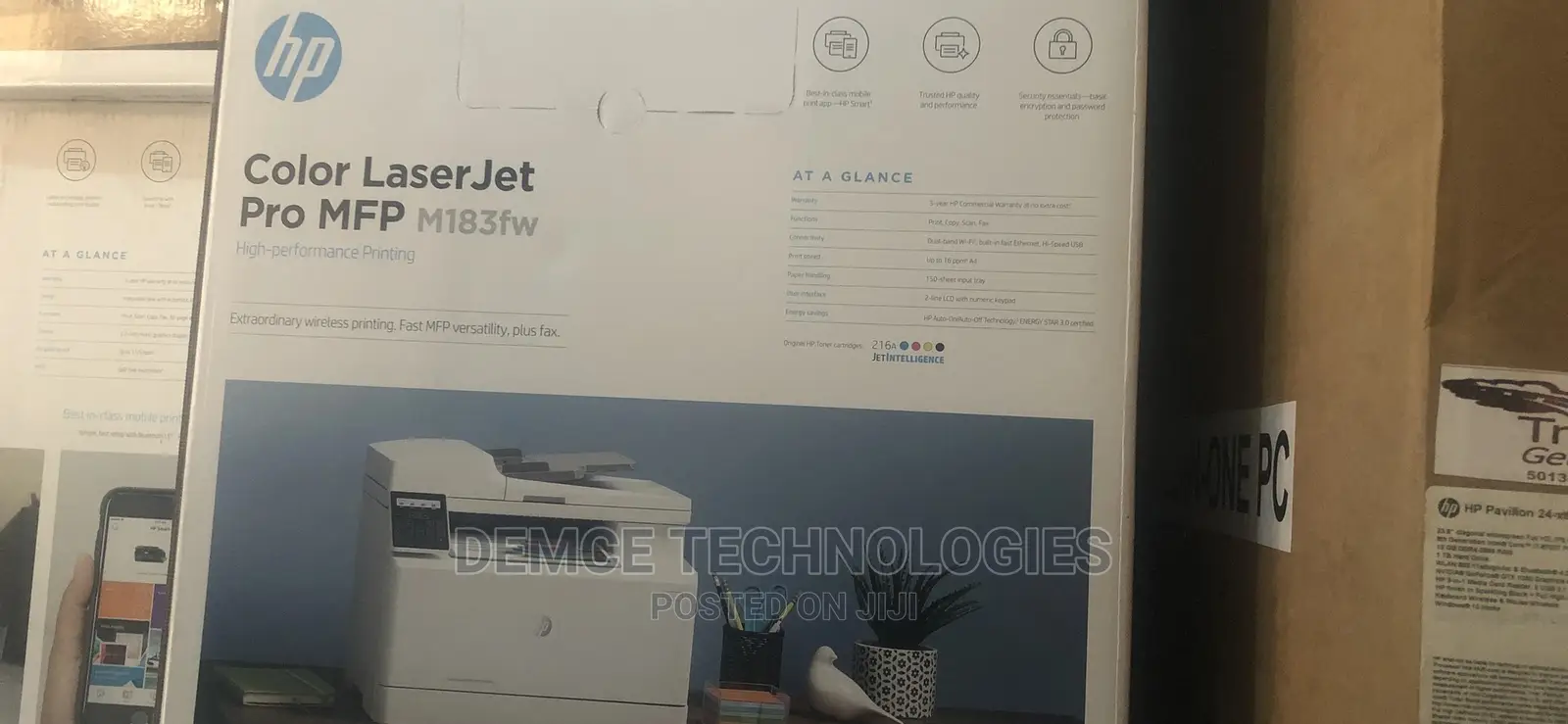 Hp Color Laserjet Pro MFP M183fw Printer