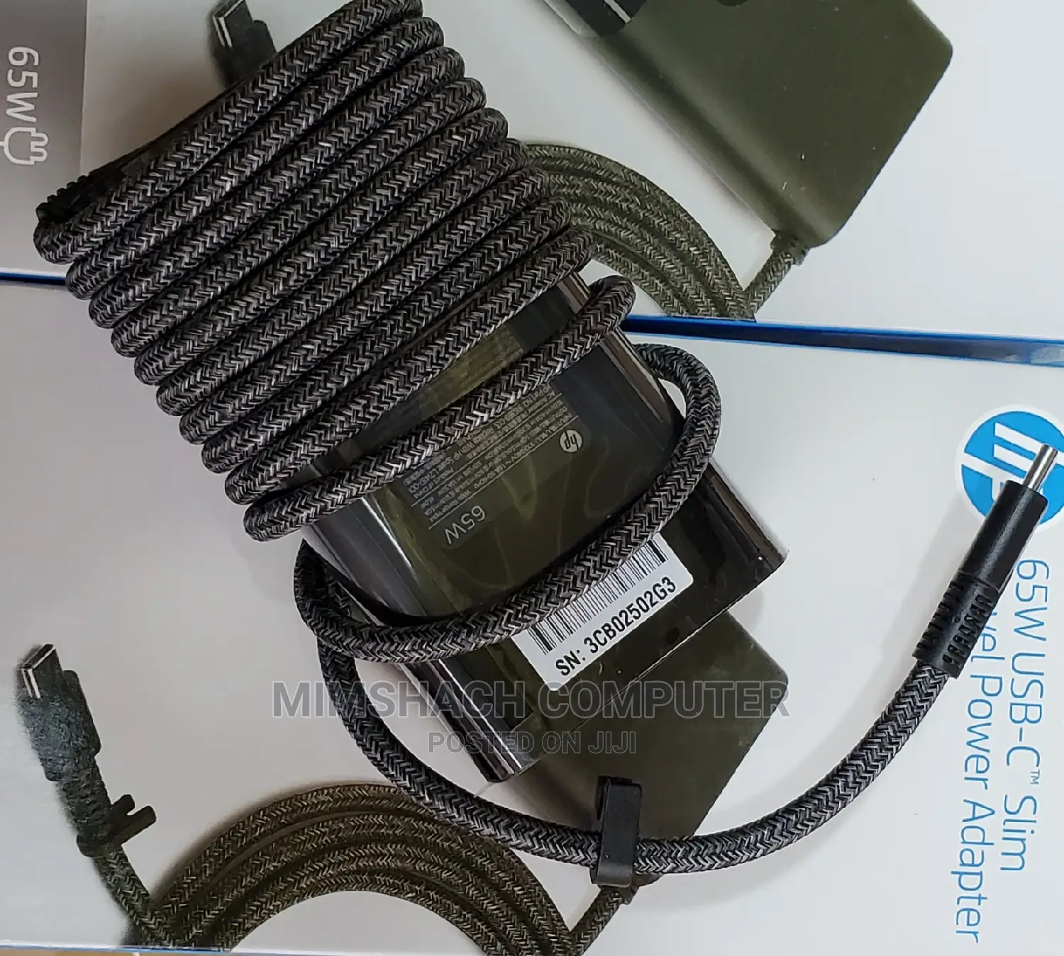 Hp 65wh Type-C Charger With Usb-a Charging Port