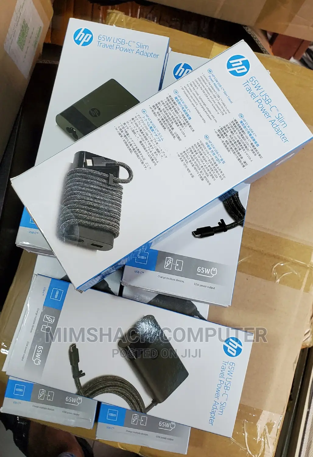 Hp 65wh Type-C Charger With Usb-a Charging Port