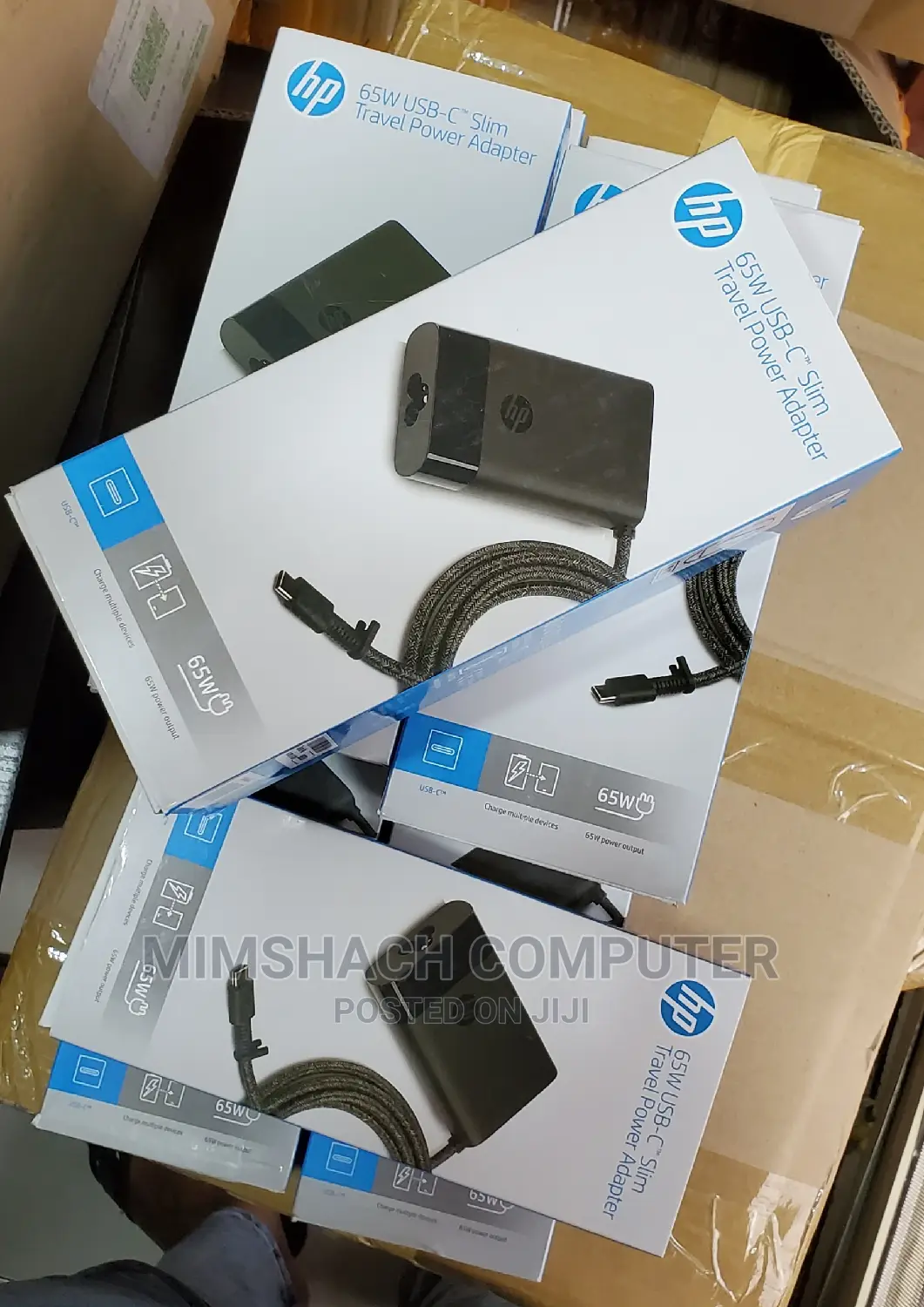 Hp 65wh Type-C Charger With Usb-a Charging Port