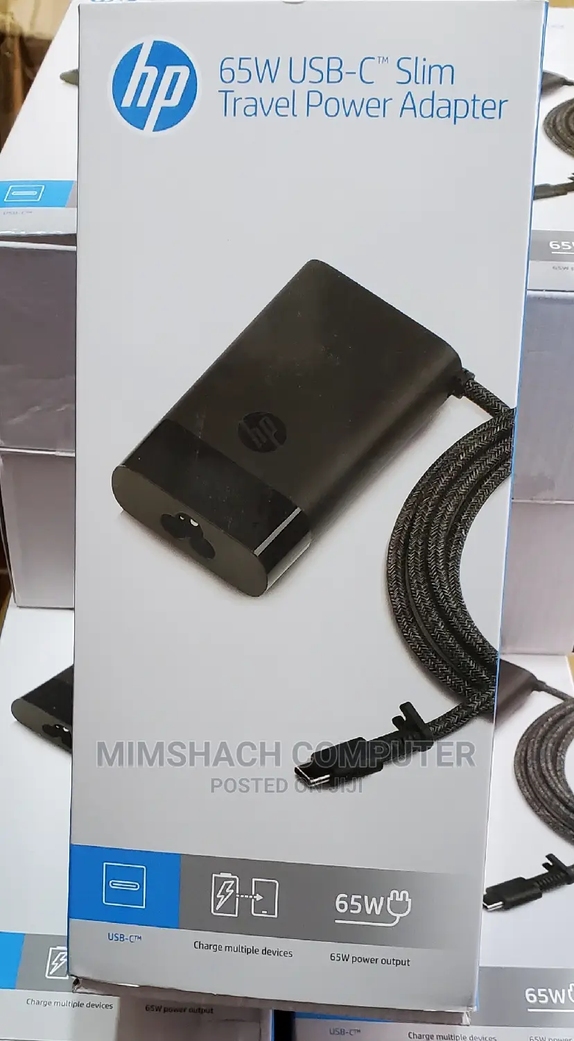 Hp 65wh Type-C Charger With Usb-a Charging Port