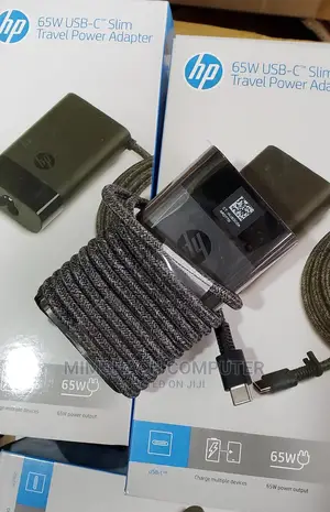 Hp 65wh Type-C Charger With Usb-a Charging Port