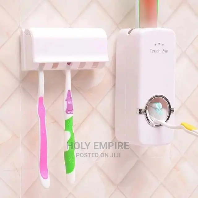 Toothbrush Holder Automatic Toothpaste Dispenser Holder