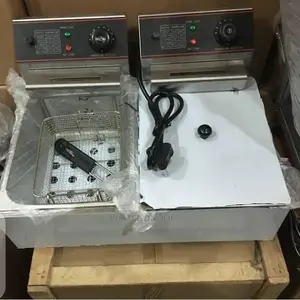 Commercial Electric Deep Fryer Machine Double Basket 12liter