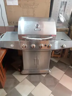 Stainless Barbecue Grill 4 Burner's