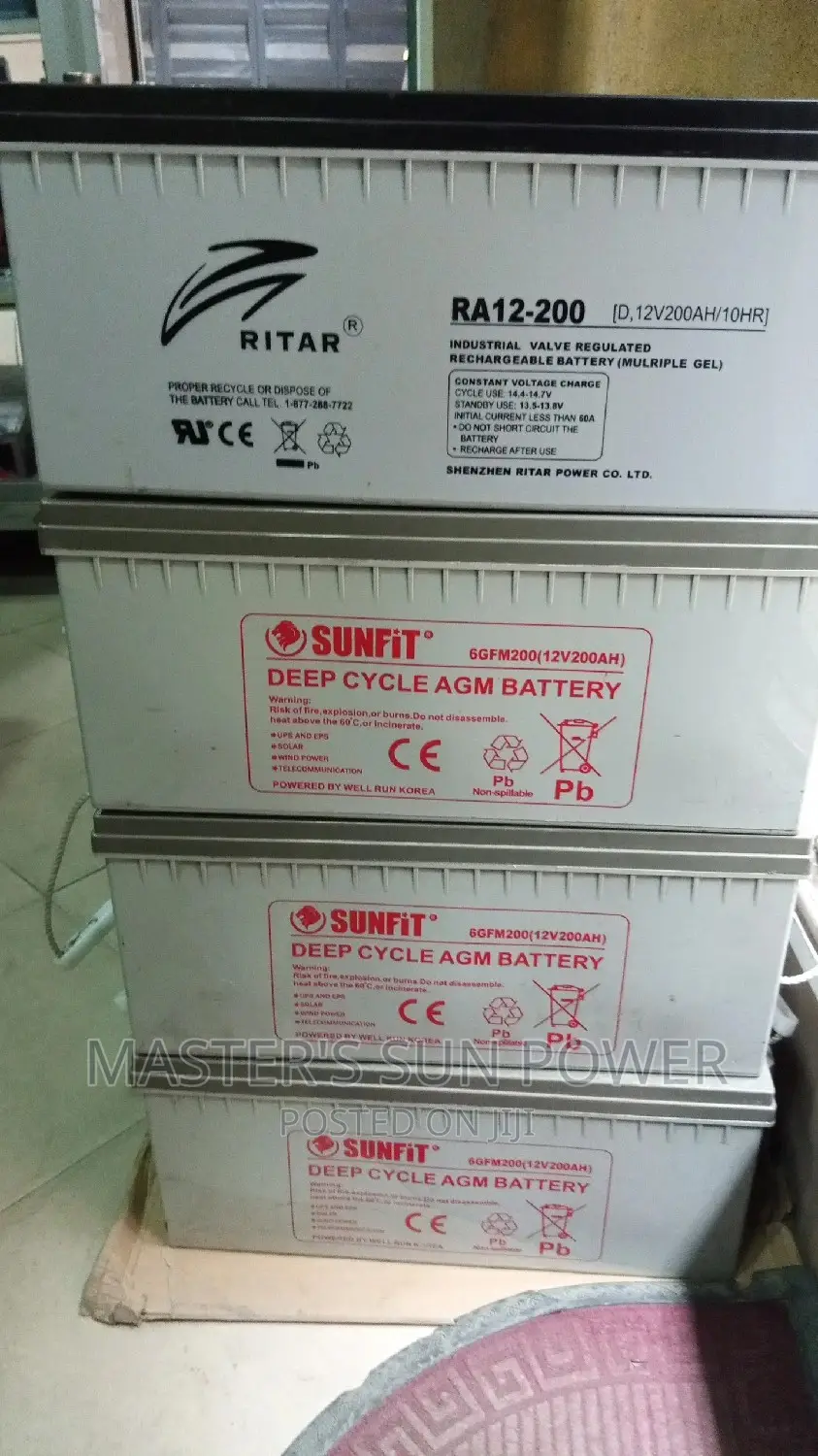 Used 200ahms Battery
