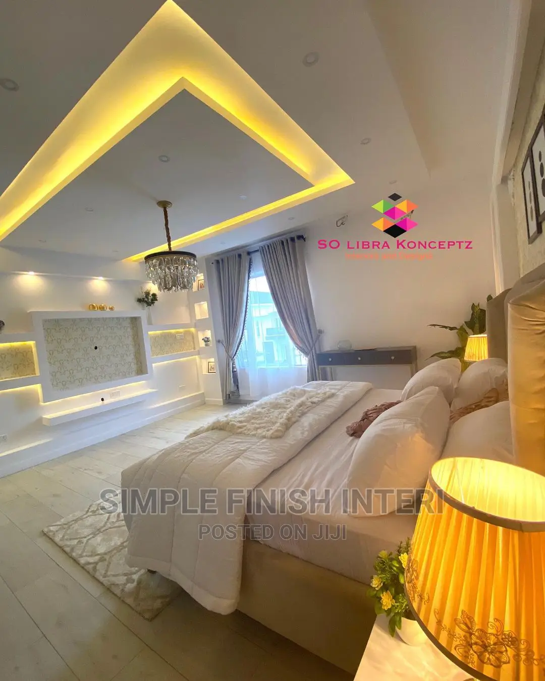 Pop Ceilings an Interior Designs 3d