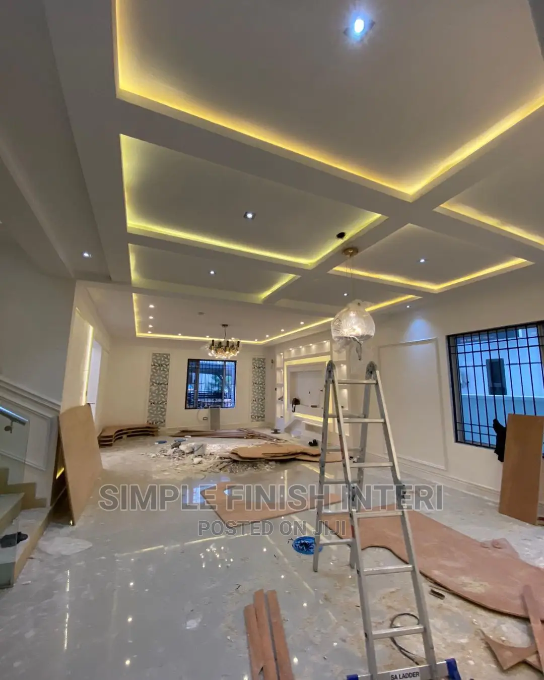 Pop Ceilings an Interior Designs 3d