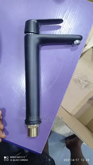 Huao Diao Black Long Cabinet Mixer