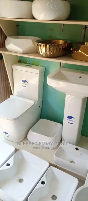 Sets of Main Bigger Wc Set With Guaranteed Flushing System