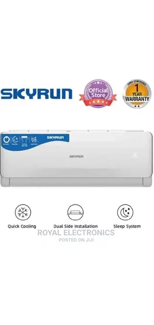 Brand New Skyrun Air-Conditioning 1hp With Full Accessories