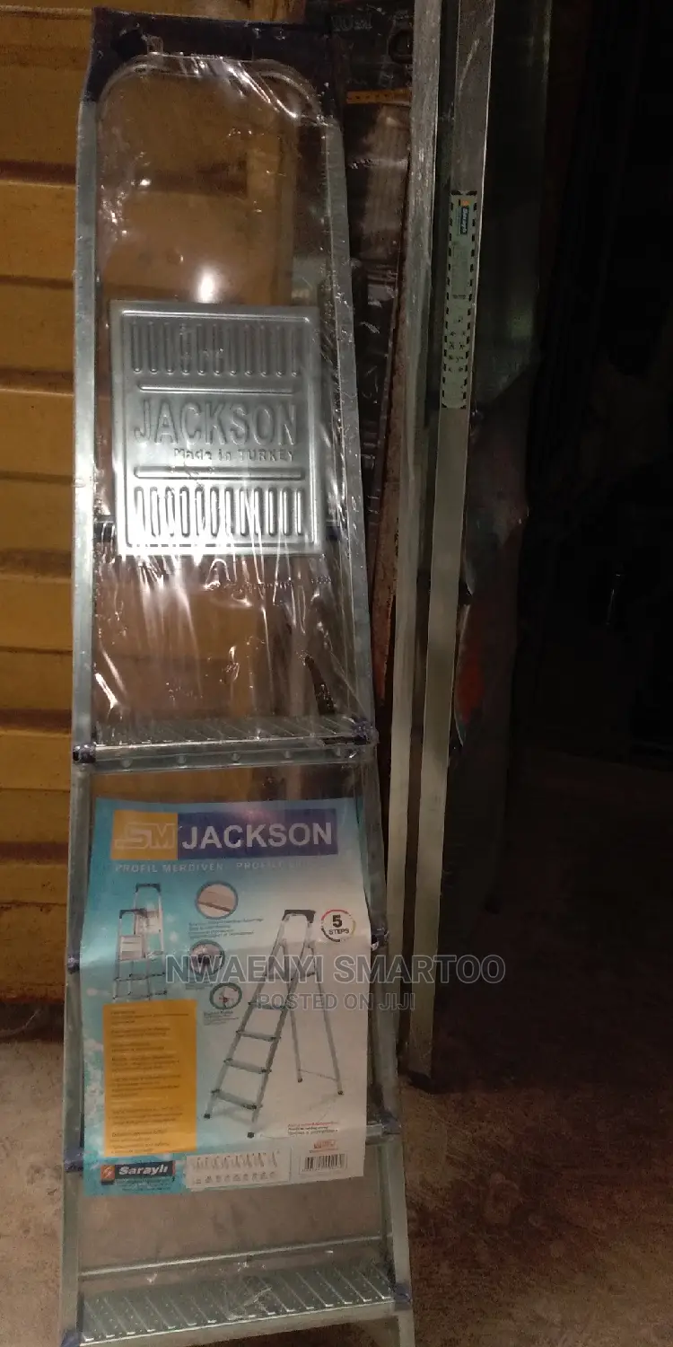 5 Step Stainless Ladder