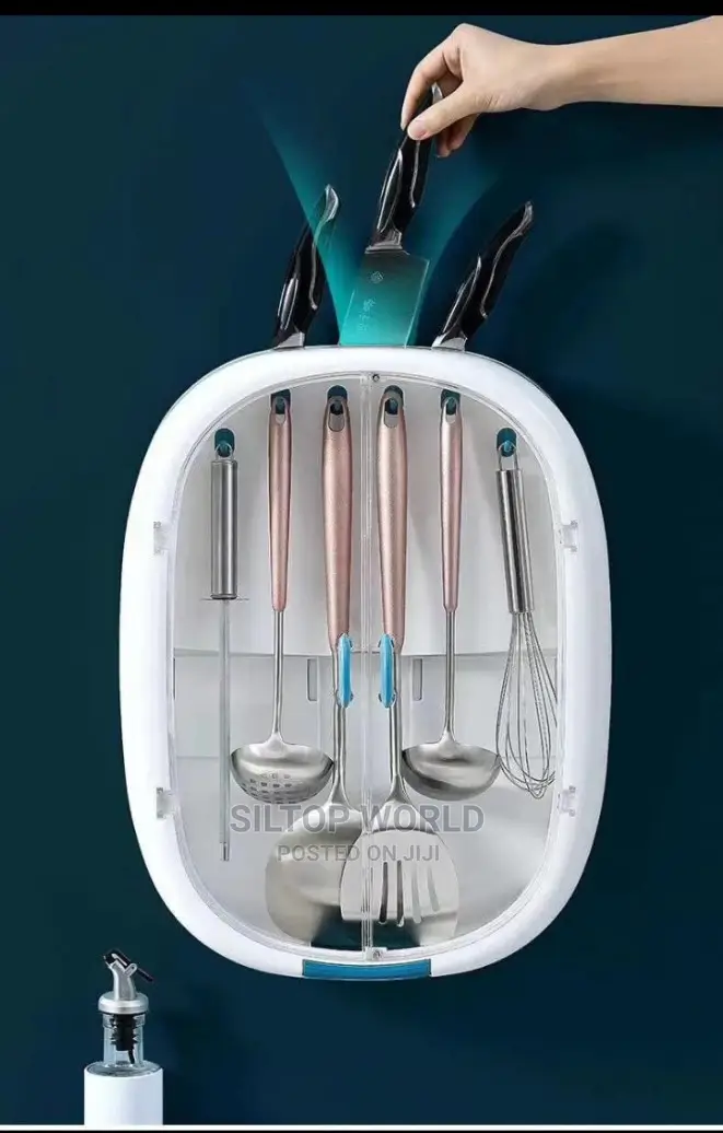 Kitchen Tools Rack With Cover