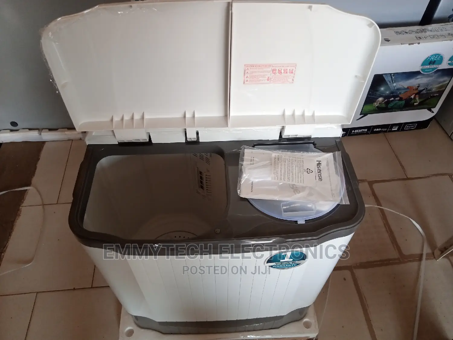 Hisense Semi-Automatic Washing Machine