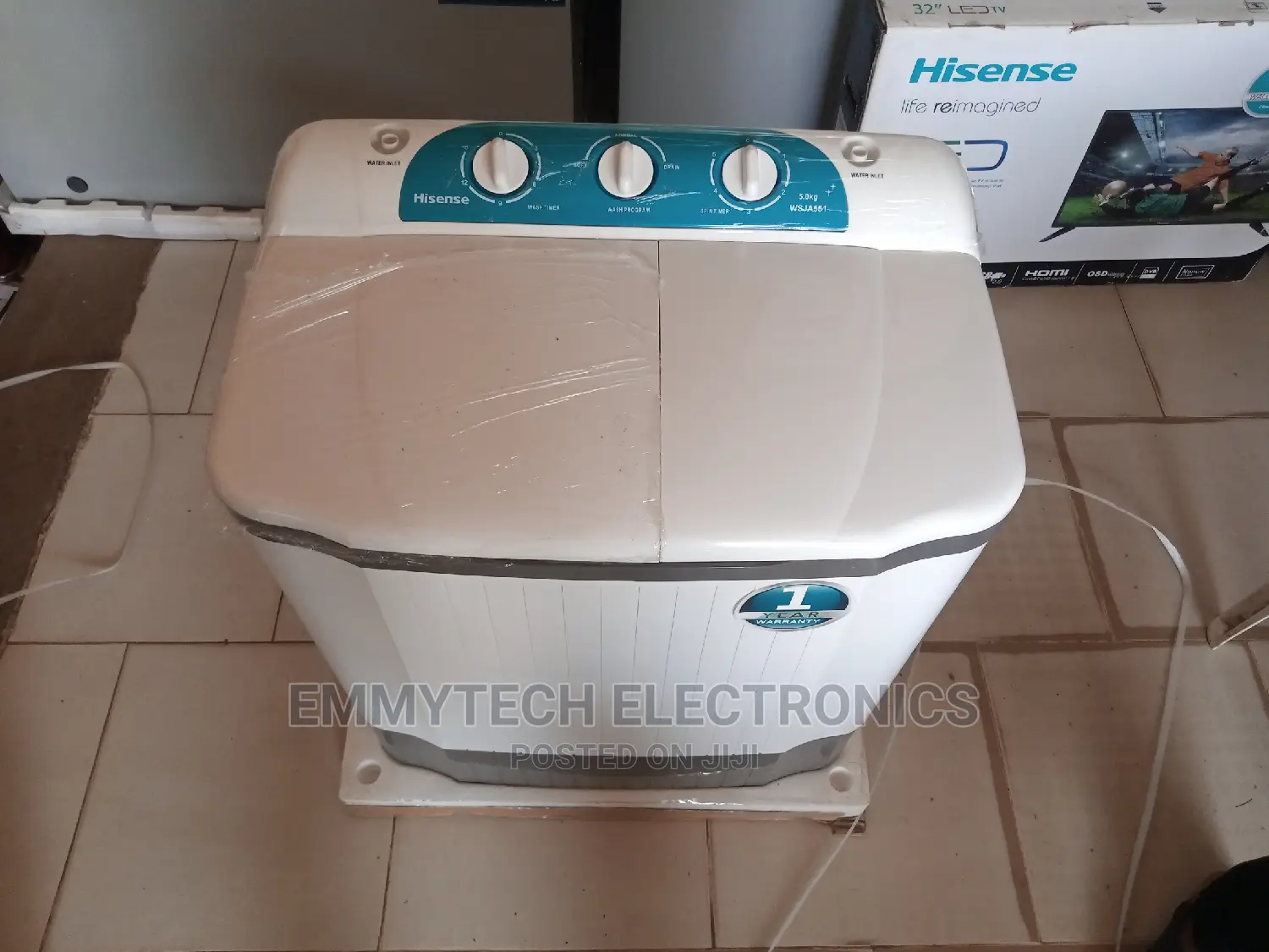 Hisense Semi-Automatic Washing Machine