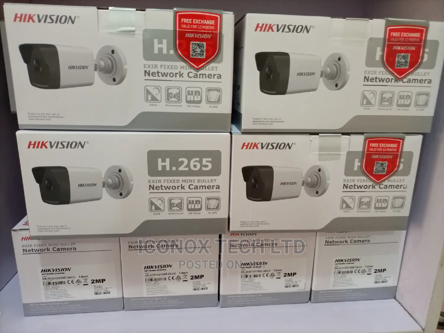Hikvision Ip Camera 2.0mp Ds-2cd1021g0-1