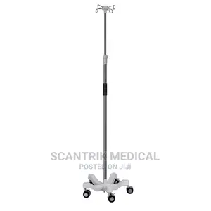Stainless Steel Adjustable Medical Drip IV Stand