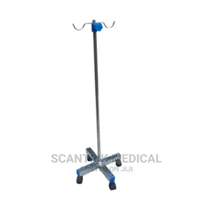 Movable and Adjustable Medical Drip IV Stand