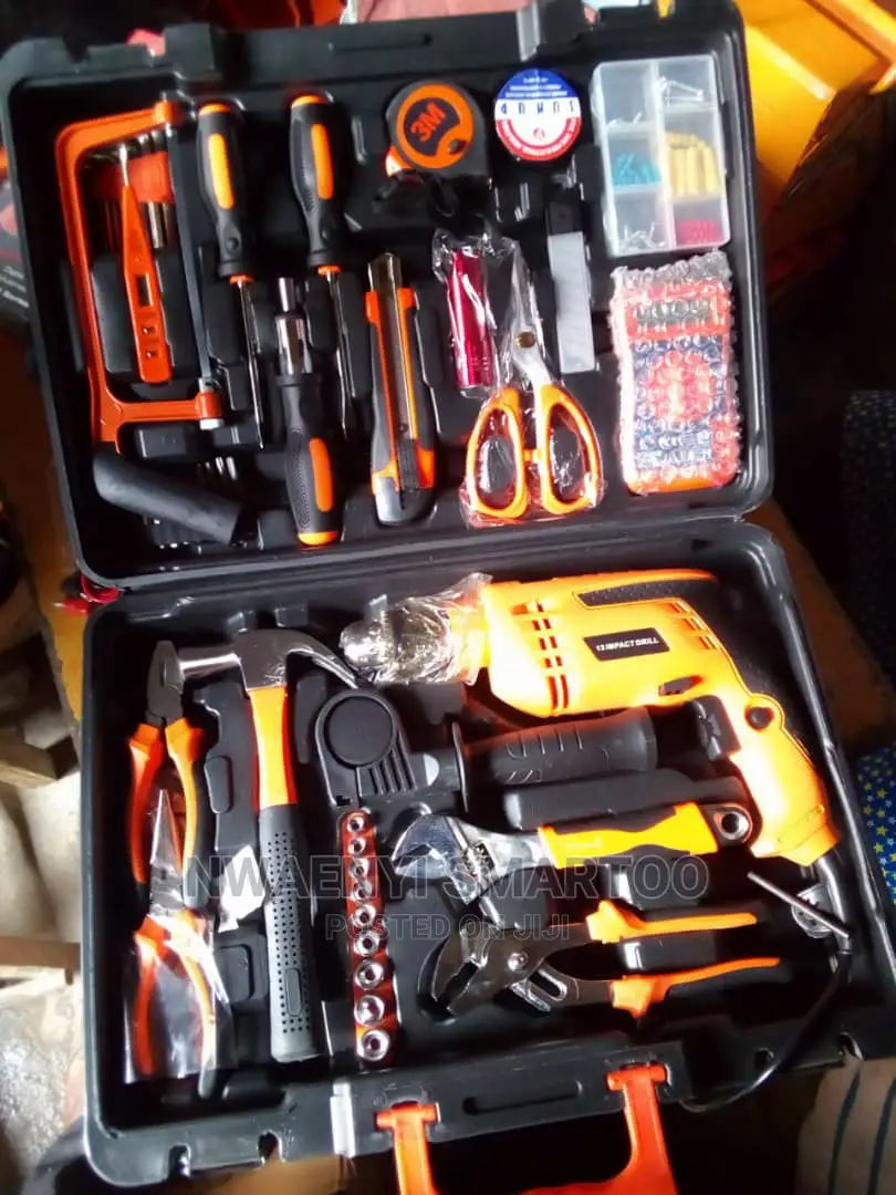 Tools Box With Drill