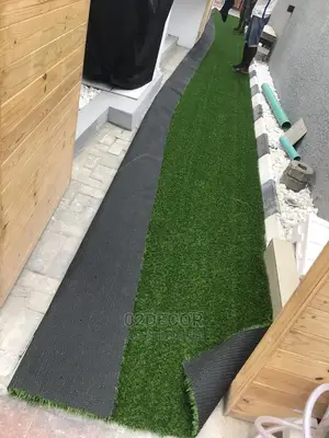 Grass Rugs Made Easy to Install for Corridors
