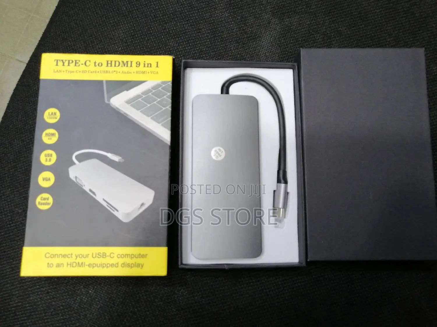 Type C to Hdmi 9 in 1 Adapter