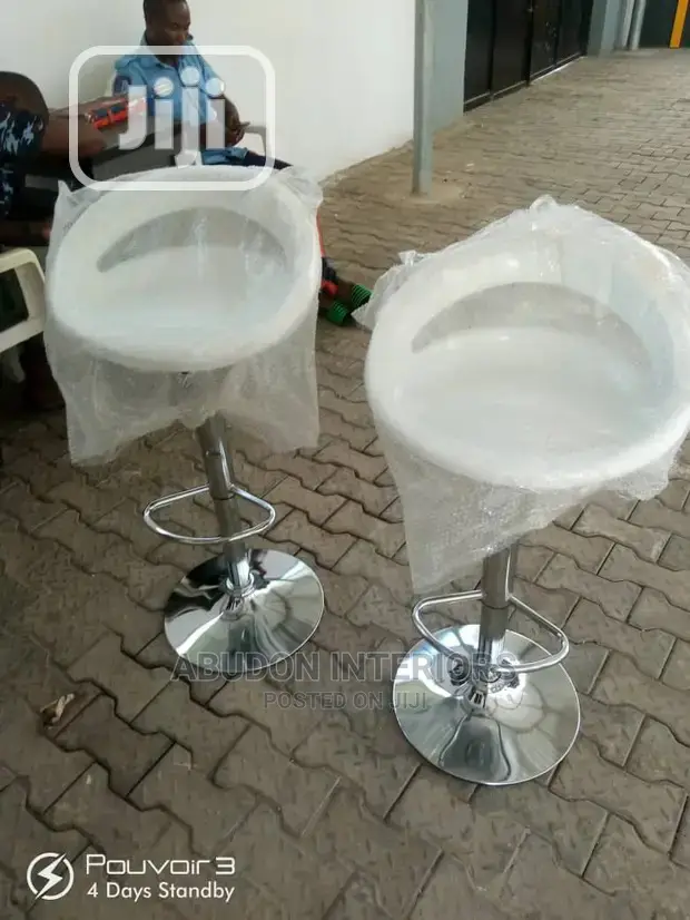 White Bar Stool