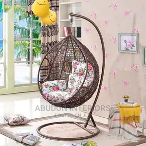 Quality Rattan Made Hanging Indoor / Outdoor Swing Chair.