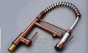 Rose - Golden Spring Mixer With Tap