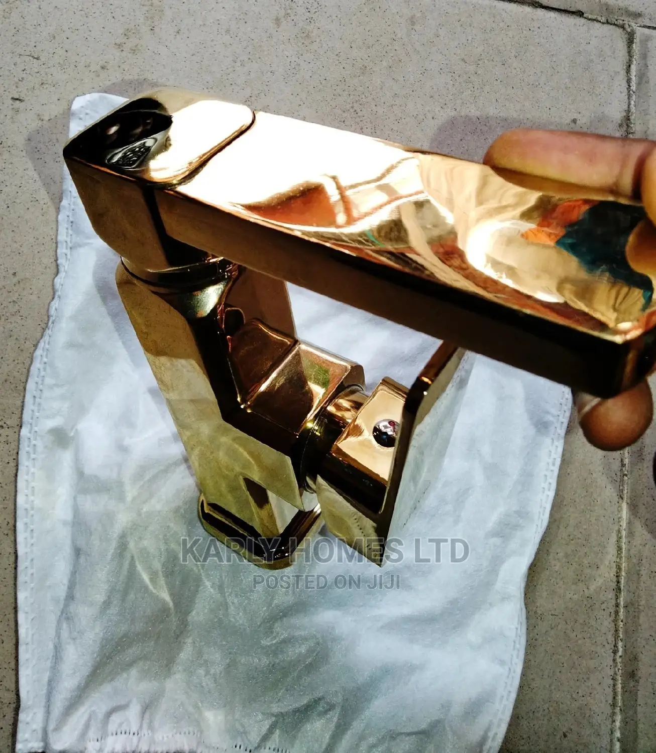 Gold Basin Mixer