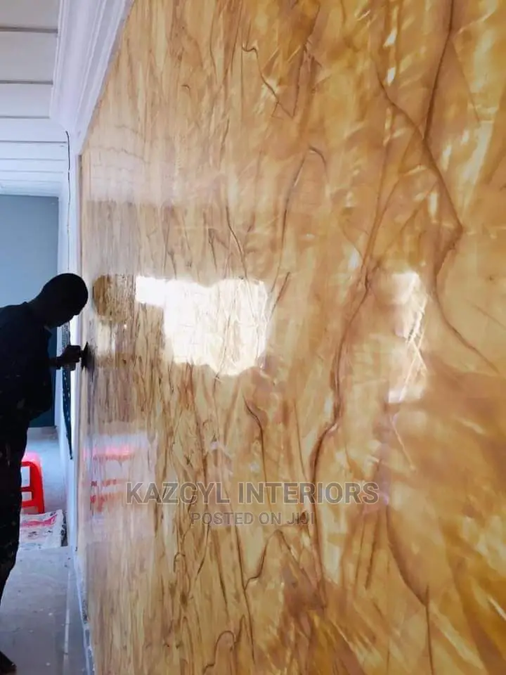 Stucco Marble Effect Painting