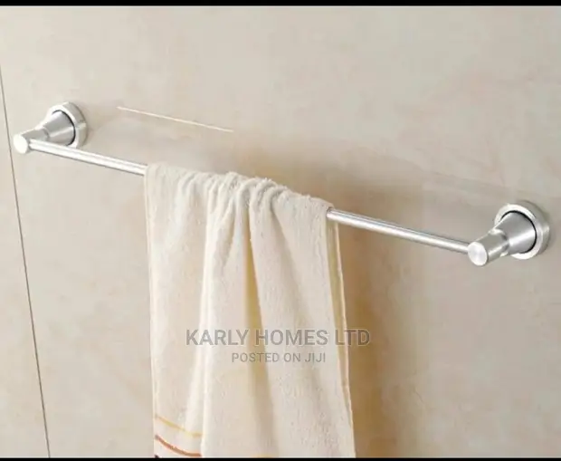 Anti Rust Single Railed Towel Rail in Orile Home Accessories