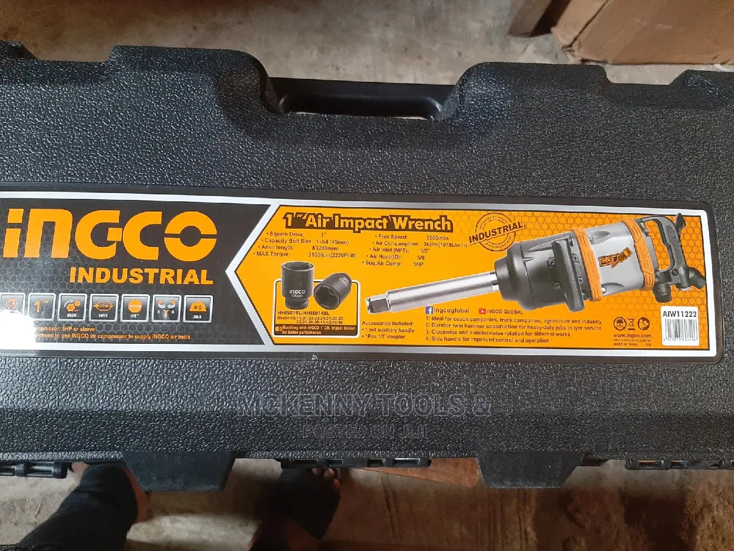 Air Impact Wrench 1"