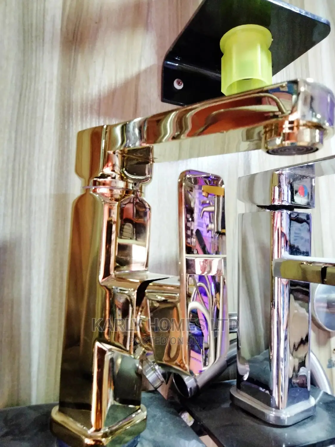 Gold Basin Mixer