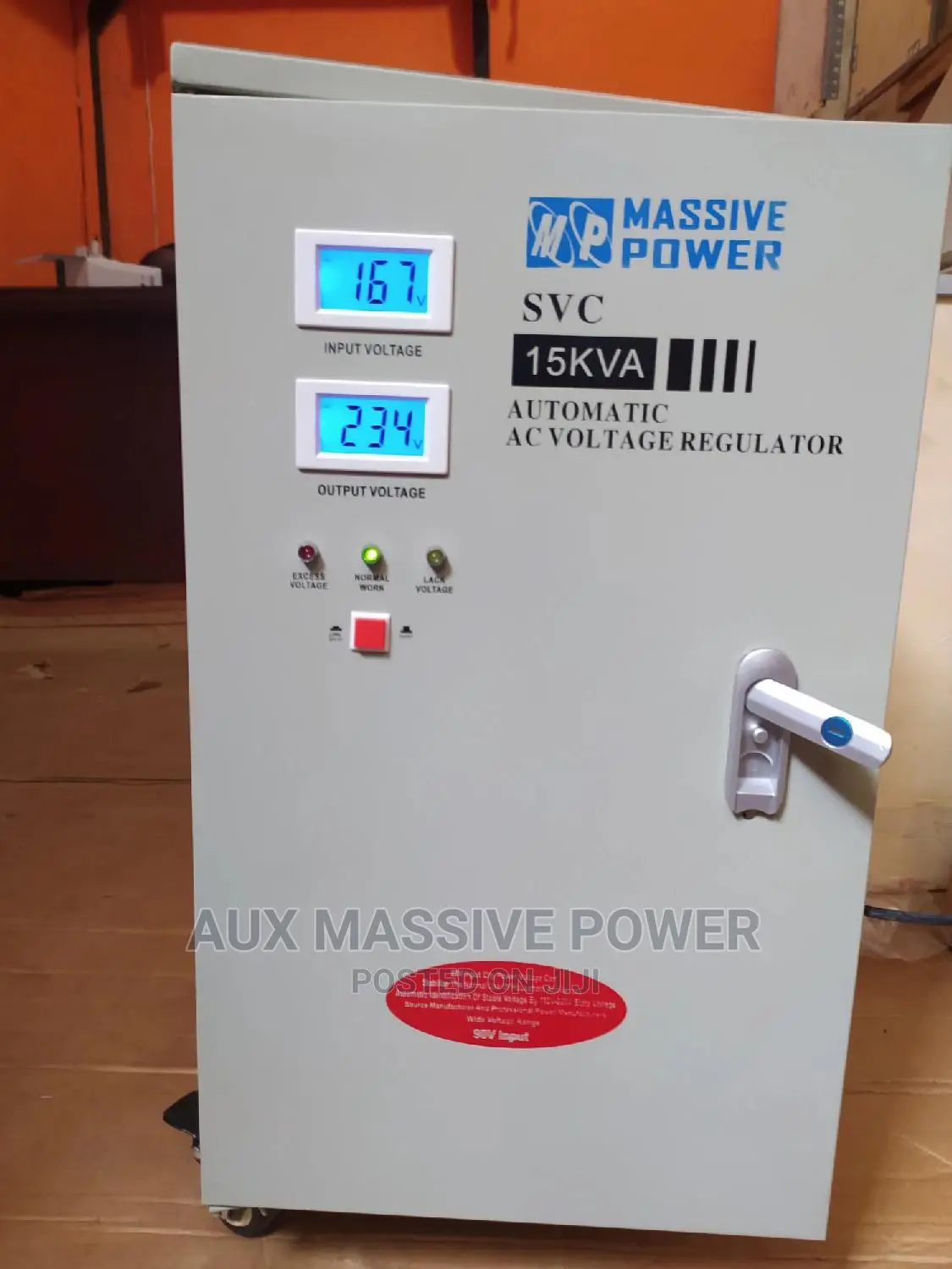 15kva Central Stabilizer.