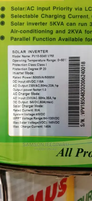 MUST 5000w 48v Hybrid Inverter