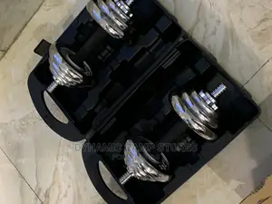 New 20kg Adjustable Dumbell Set With Case