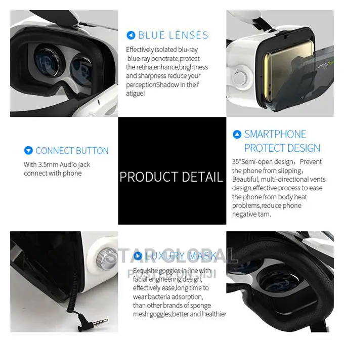 Z4 Virtual Reality VR Glasses Stereo 3D Pro Gamepad