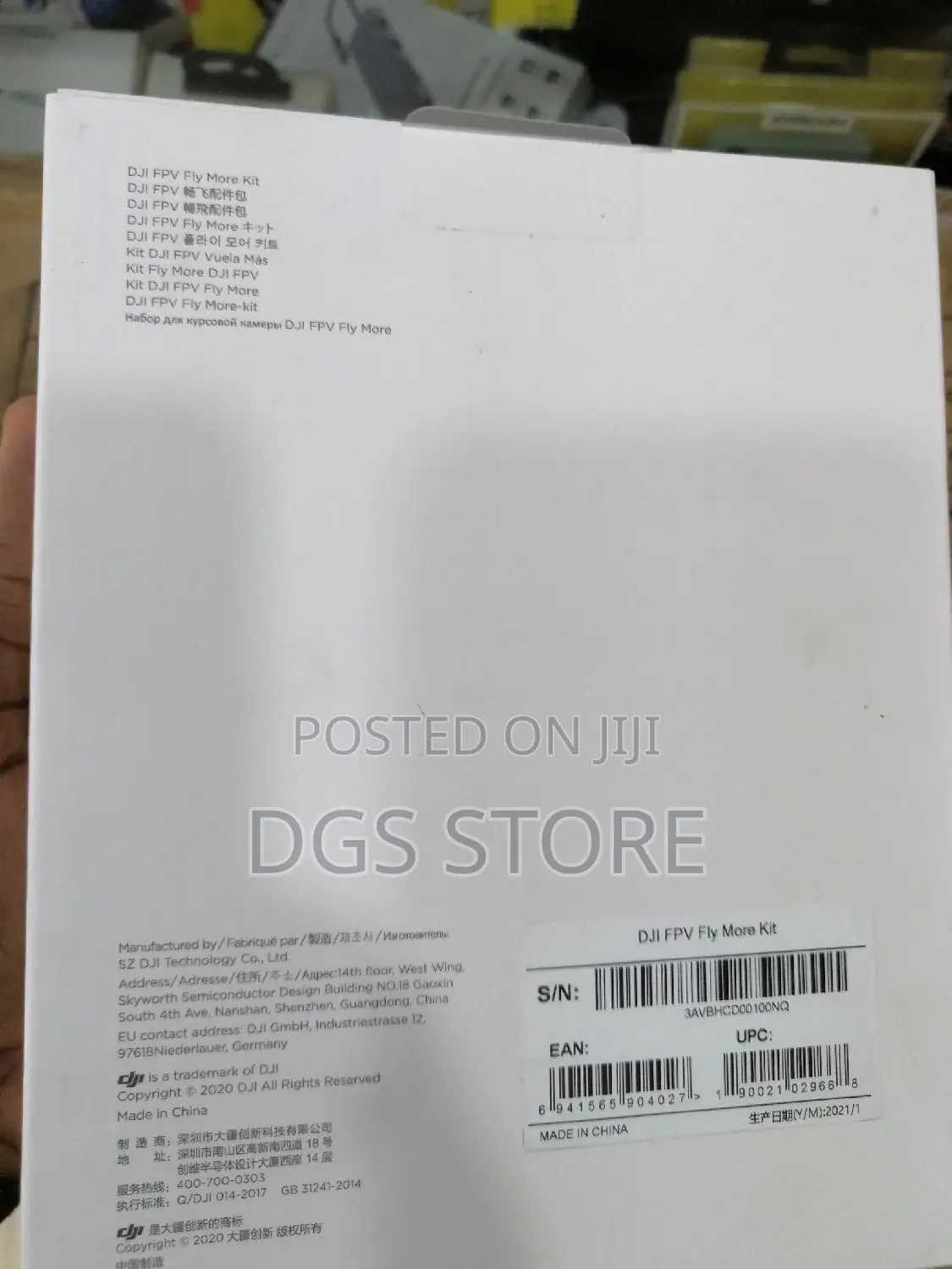 Dji FPV Fly More Kit Drone