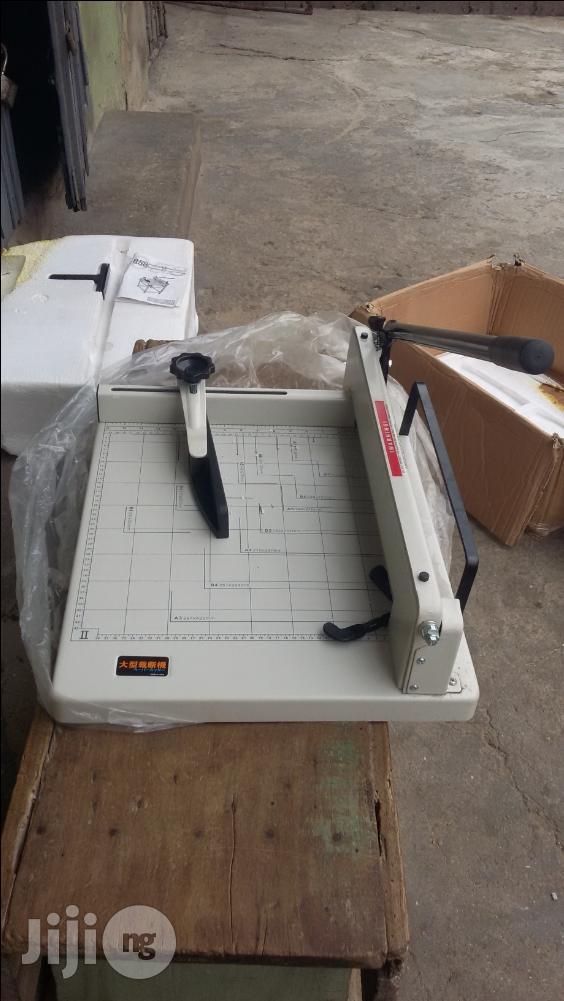 Cutting Machine Manual