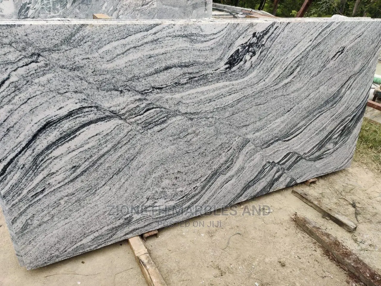 Indian Viscoin White Marble/Granite Slab.