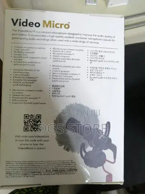 Rode Microphone Video Micro Campact on Camera