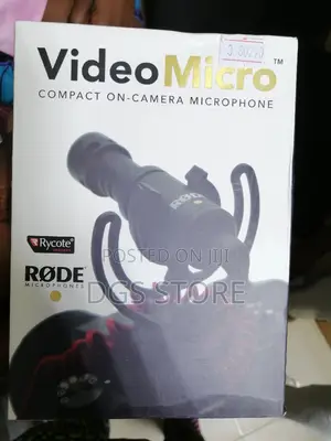 Rode Microphone Video Micro Campact on Camera